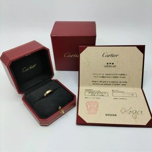Authentic Cartier love ring ( rose gold)